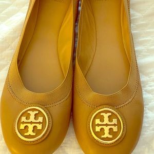Tory Burch Caroline Leather Ballet Flat